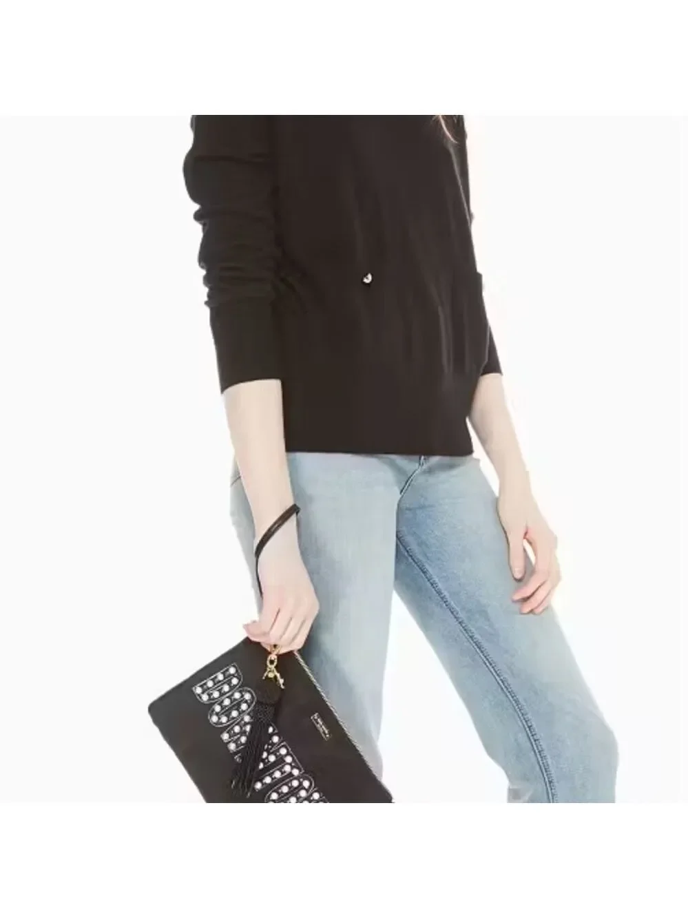 Kate Spade On Purpose Downtown Embellished Gia Clutch